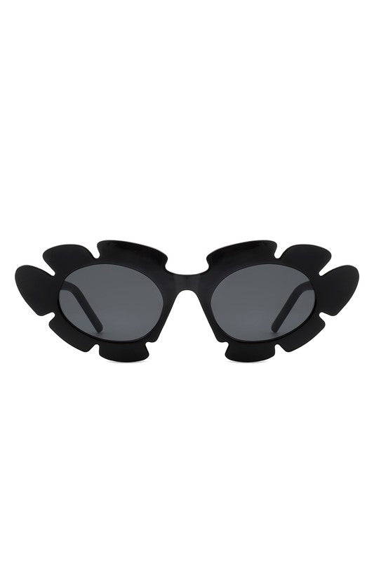 Ginnie Flower Cutout Cateye Sunglasses