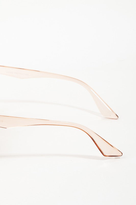 Marnie Tortoise Large Wayfarer Frame Sunglasses