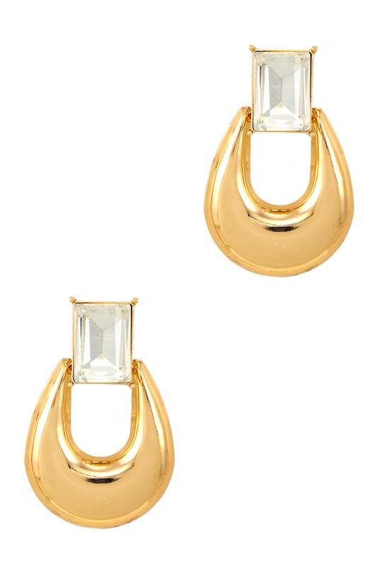 Giana Door Knocker Statement Earrings