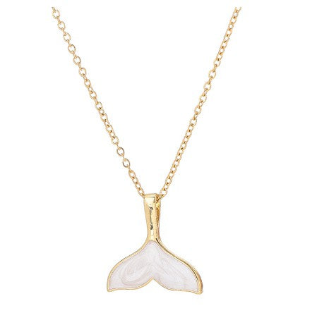 Madelyn Shell Fishtail Pendant Necklace