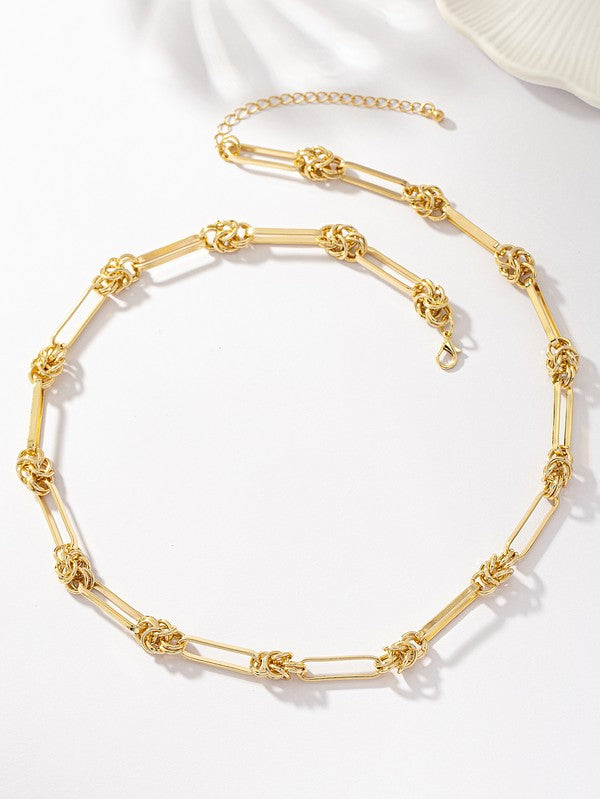 *Sarafini Long Oval Link Chain Necklace