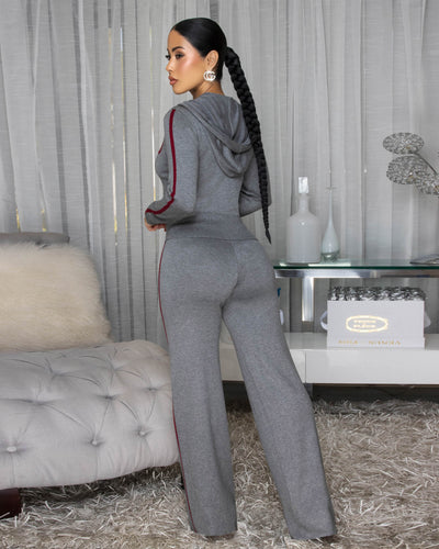 Hayden "98" Grey Red Trim Track Set