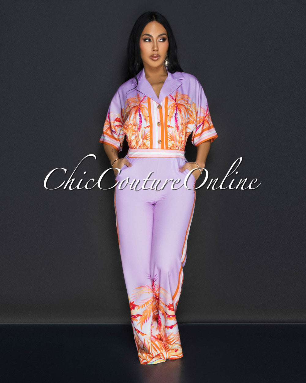 Chic couture jumpsuits on sale