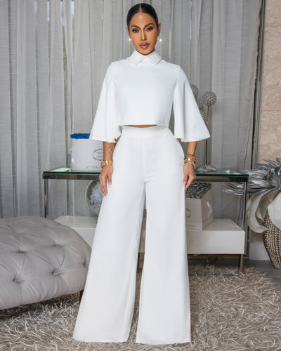 Gillmore Off-White Pants Set (7/2025)