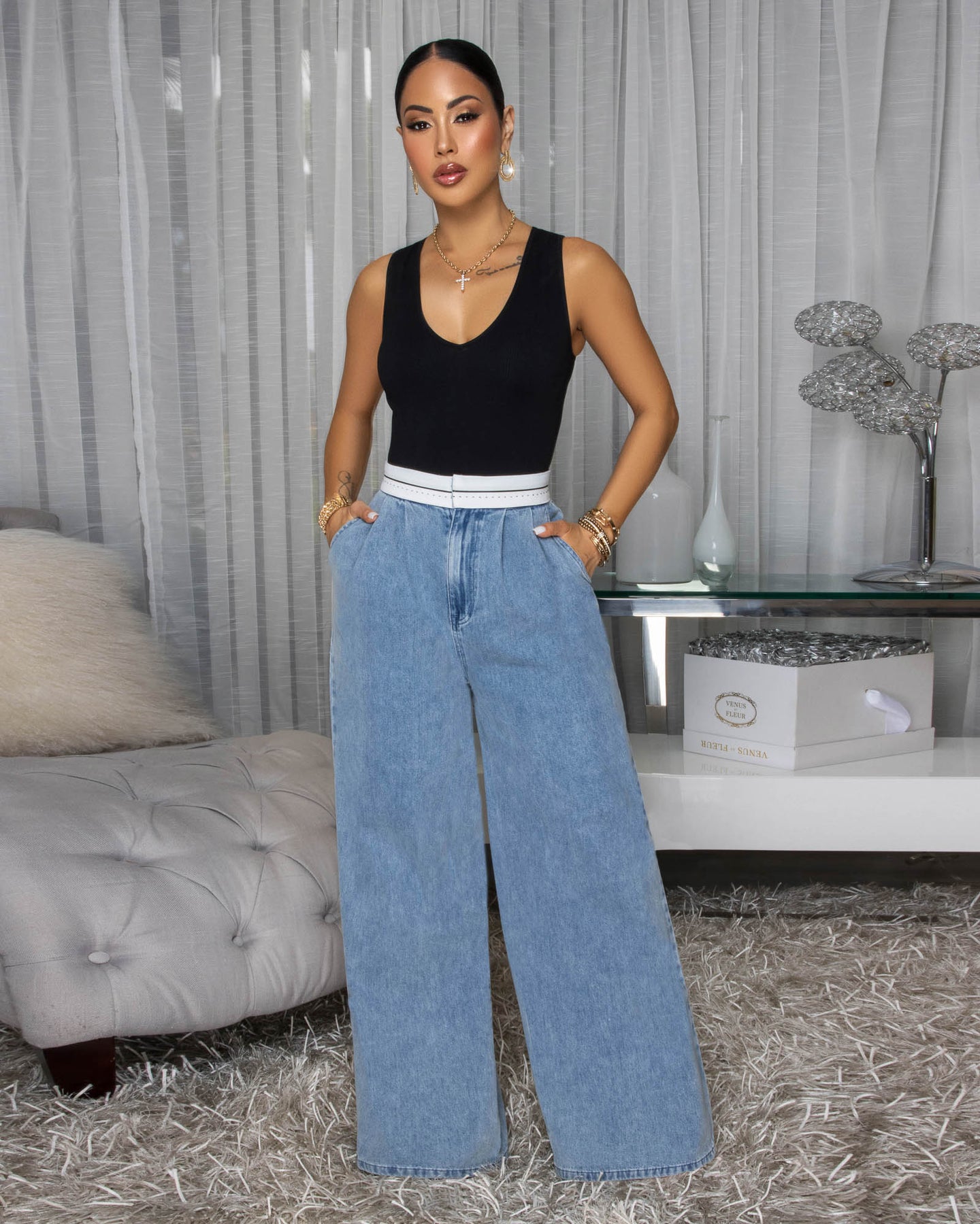 Judson Blue Medium Straight Legs Jeans