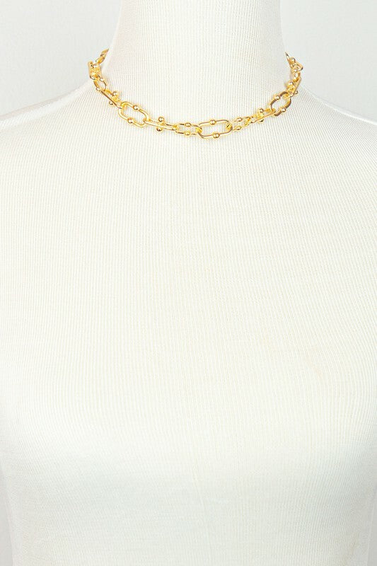 Massy Gold Chunky Chain Necklace