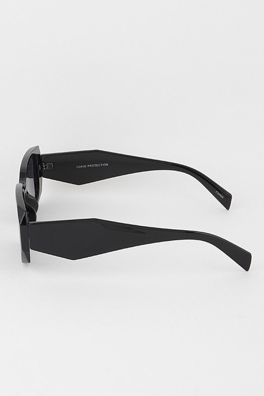Kimberly Tortoise Sharp Geometric Sunglasses