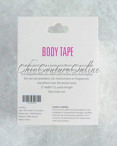 Fearless Beige Instant Lift Body Tape w Nipple Covers